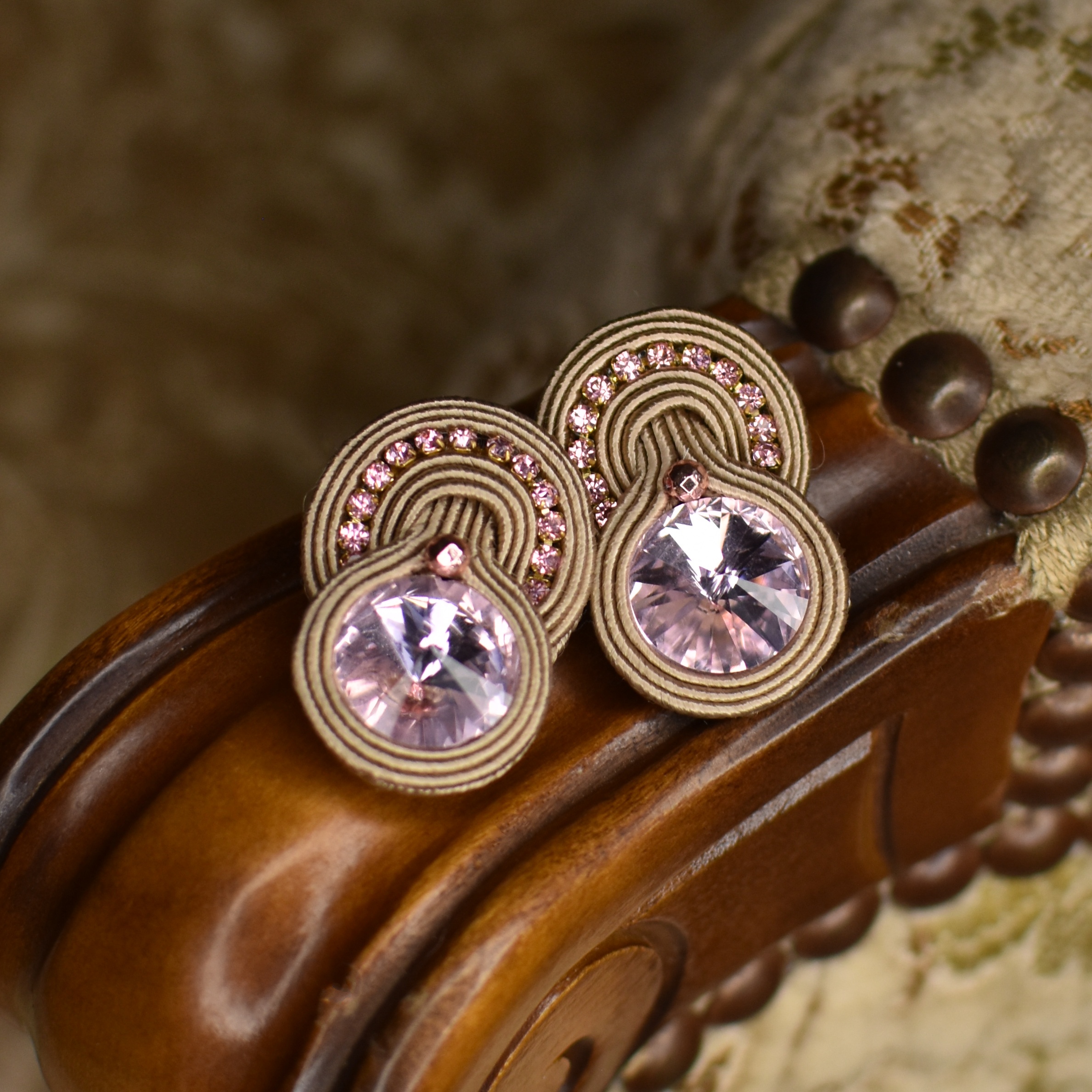 kolczyki rose light kolczyki rose light