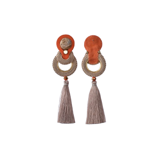 kolczyki orange glow kolczyki orange glow