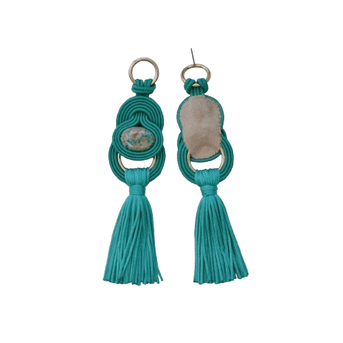 kolczyki verde marino kolczyki verde marino