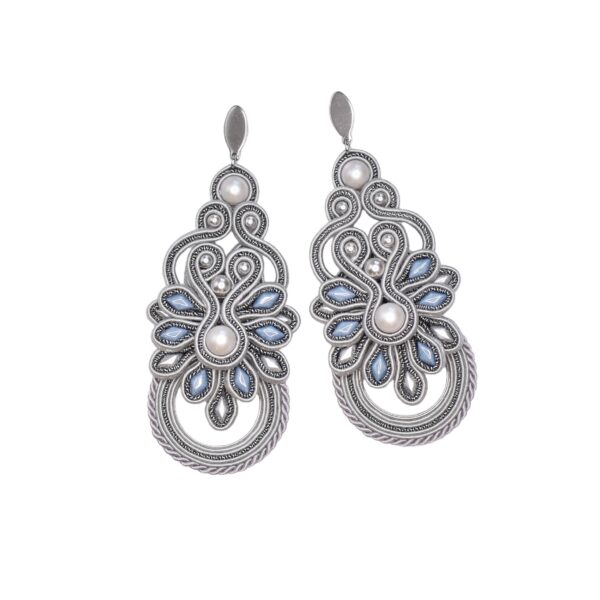 kolczyki winter pearl