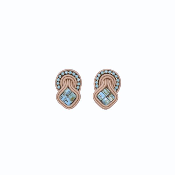 kolczyki desert turquoise