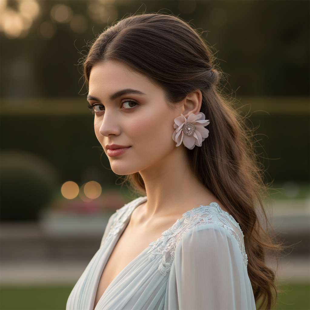 kolczyki blush bloom kolczyki blush bloom
